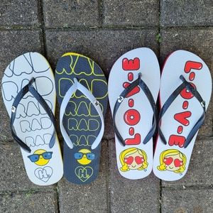Harajuku Lovers Flip-flop bundle